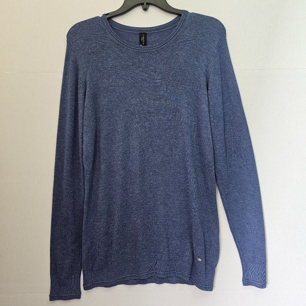 PIAZA ITALIA. LONG SLEEVE SWEATER. WOMEN. SIZE XL. NEW WITH TAG. BLUE COLOR. SOF